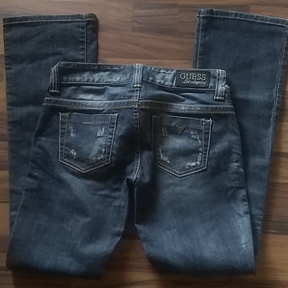 GUESS RIPPED JEANS - Picture 7 of 12